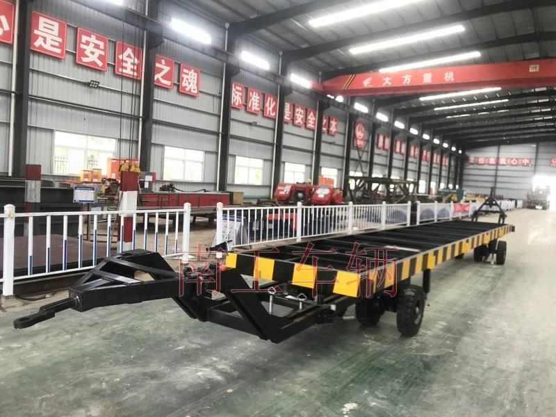 10吨骨架云博（中国） 双牵引集装箱用全挂车