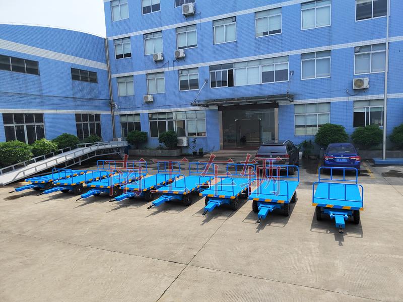 3吨无动力牵引云博（中国）组前后可拆护栏