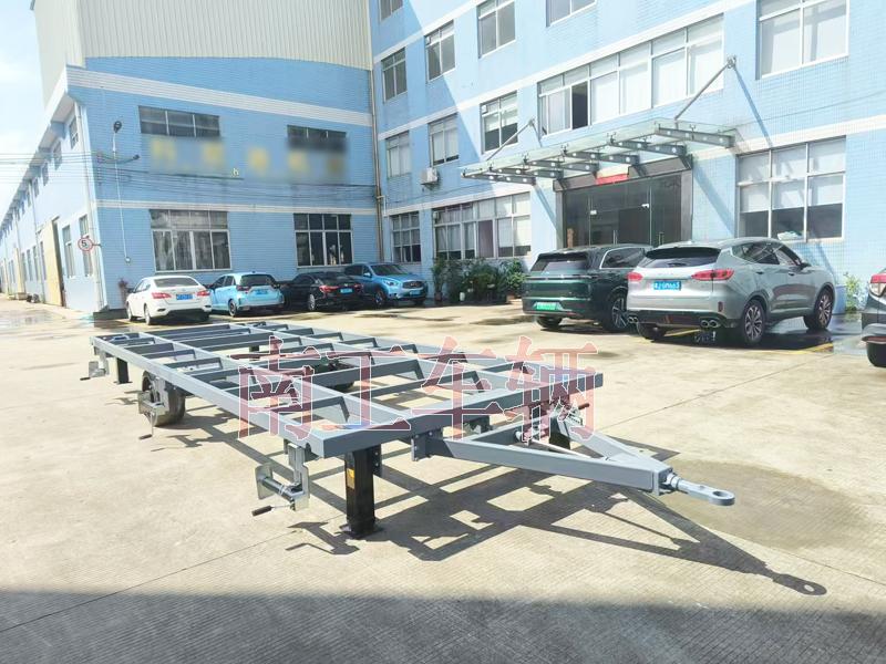 7吨骨架式ATV云博（中国） 2轮灰色工具拖车