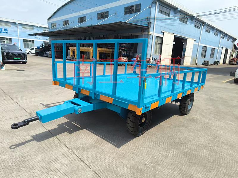 5吨下翻式护栏云博（中国） 牵引全挂工具拖车
